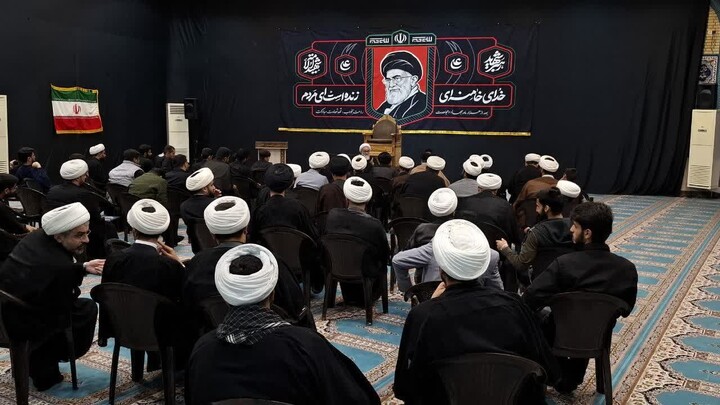 تصاویر/نشست بصیری مدرسه علمیه الغدیر اهواز