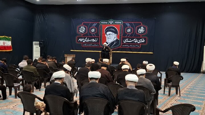 تصاویر/نشست بصیری مدرسه علمیه الغدیر اهواز