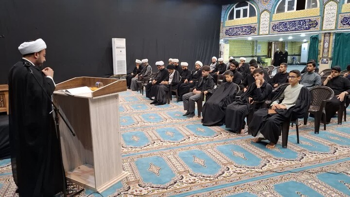 تصاویر/نشست بصیری مدرسه علمیه الغدیر اهواز