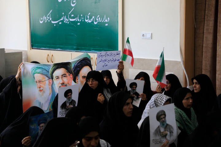 تصاویر| تجدید میثاق بانوان بیرجندی با سومین رهبر جمهوری اسلامی