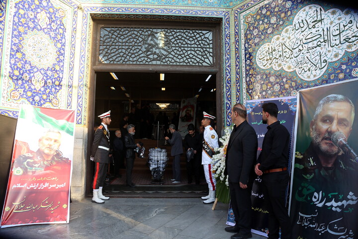 تصاویر/ برگزاری مراسم بزرگداشت شهید سرلشکر عبدالله جلالی نسب