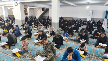 تصاویر/ ترتیل خوانی قرآن کریم در بندر امام حسن(ع)