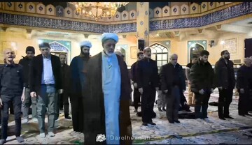 فیلم |  برگزاری اجتماع مردمی مساجد محله مرزداران با محوریت مدرسه علمیه دارالحکمه تهران