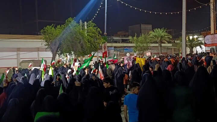 تصاویر/راهپیمایی مردم شهرستان شوشتر در بیعت با سومین رهبر انقلاب اسلامی ایران