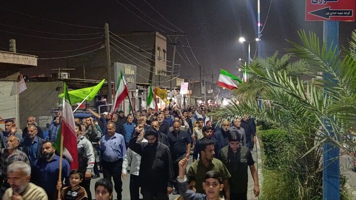 تصاویر/راهپیمایی مردم شهرستان شوشتر در بیعت با سومین رهبر انقلاب اسلامی ایران