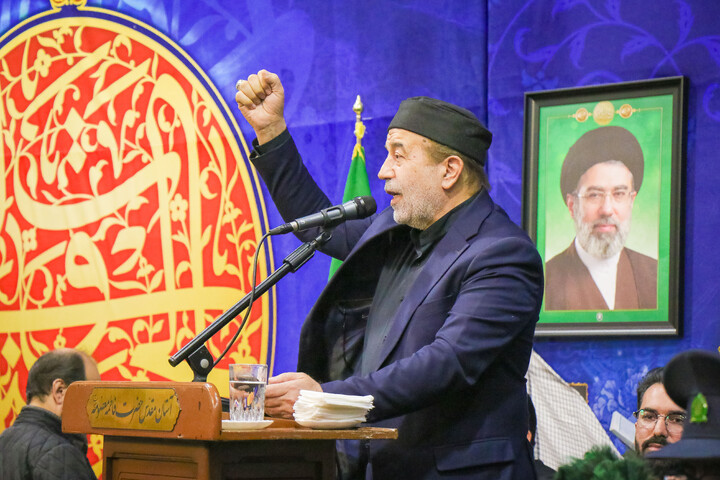 تصاویر/ مراسم وداع با پیکر شهید دکتر علی لاریجانی و فرزند شهیدش در حرم حضرت معصومه سلام‌الله‌علیها