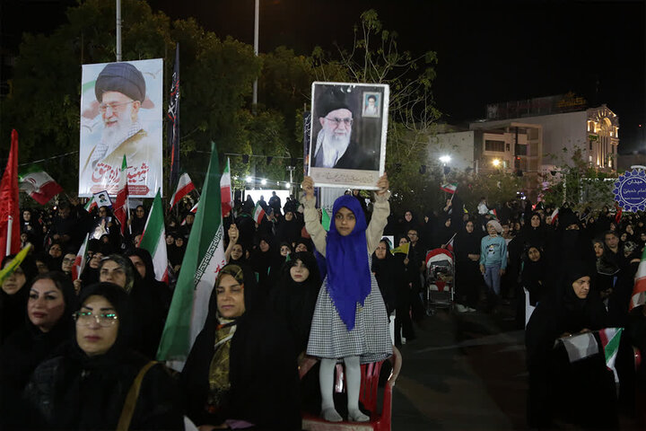 تصاویر/ اجتماع باشکوه بوشهری‌ها در حمایت از نظام