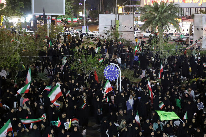 تصاویر/ اجتماع باشکوه بوشهری‌ها در حمایت از نظام