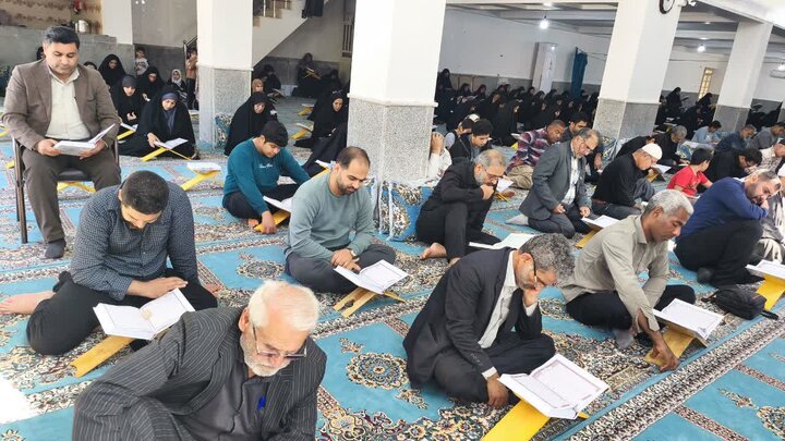 تصاویر/ ترتیل خوانی قرآن کریم در بندر امام حسن(ع)