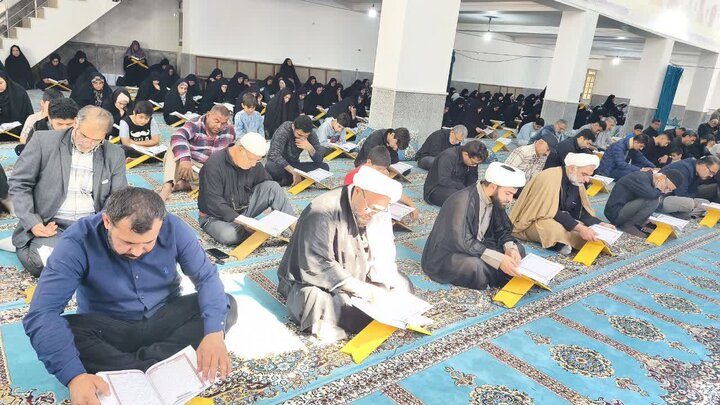 تصاویر/ ترتیل خوانی قرآن کریم در بندر امام حسن(ع)