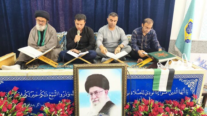 تصاویر/ ترتیل خوانی قرآن کریم در بندر امام حسن(ع)
