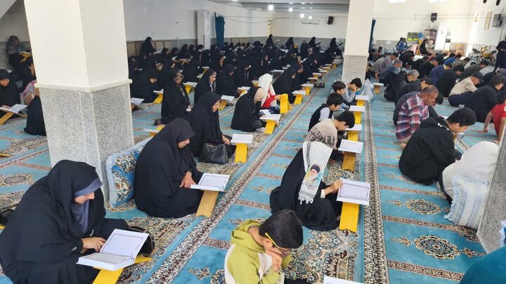 تصاویر/ ترتیل خوانی قرآن کریم در بندر امام حسن(ع)