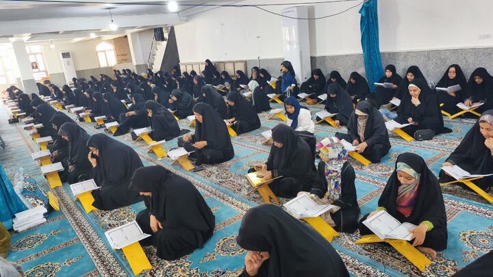 تصاویر/ ترتیل خوانی قرآن کریم در بندر امام حسن(ع)