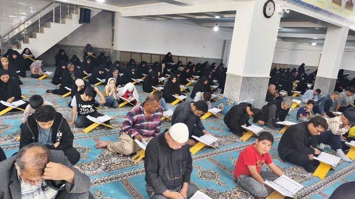 تصاویر/ ترتیل خوانی قرآن کریم در بندر امام حسن(ع)