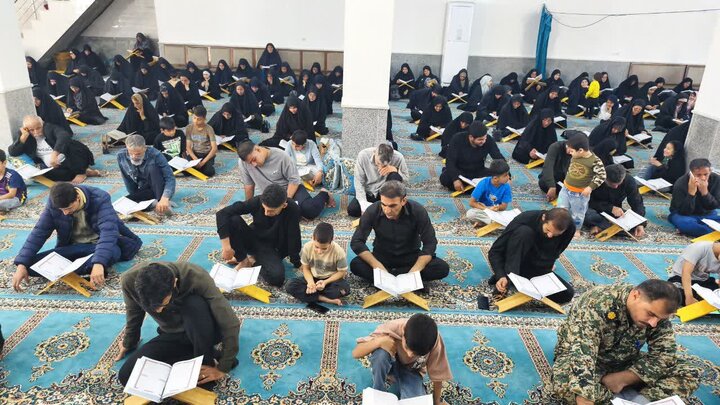 تصاویر/ ترتیل خوانی قرآن کریم در بندر امام حسن(ع)