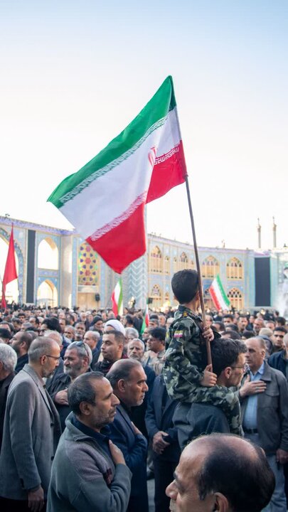 تصاویر/مراسم تشییع پیکر پاک شهید نخبه مهندس شهید علیرضا دهقانی‌آرانی در آران وبیدگل