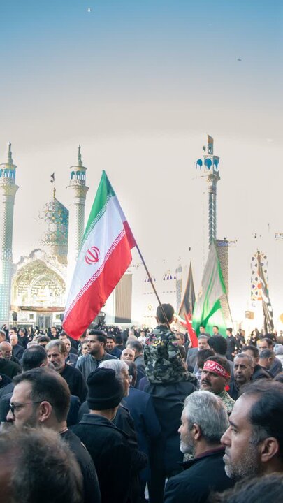 تصاویر/مراسم تشییع پیکر پاک شهید نخبه مهندس شهید علیرضا دهقانی‌آرانی در آران وبیدگل