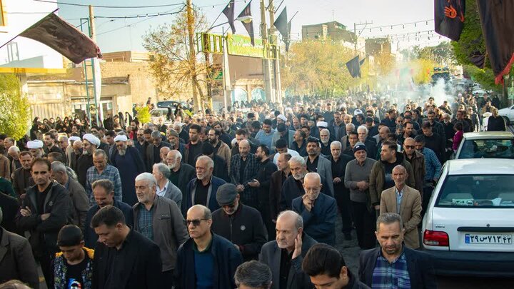 تصاویر/مراسم تشییع پیکر پاک شهید نخبه مهندس شهید علیرضا دهقانی‌آرانی در آران وبیدگل