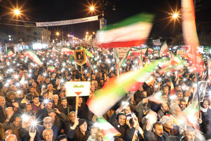 تصاویر| موج هجدهم خروش یاسوج در دفاع از انقلاب