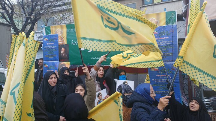 تصاویر / برپایی موکب مدرسه علمیه امام رضا علیه السلام تهران