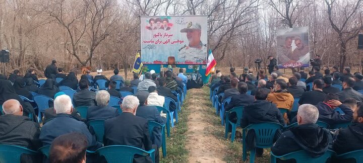 تصاویر/برگزاری مراسم گرامیداشت سپهبد شهید محمدپاکپور در خنداب