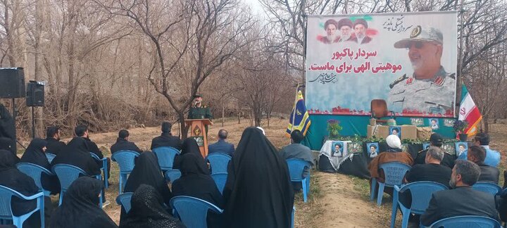 تصاویر/برگزاری مراسم گرامیداشت سپهبد شهید محمدپاکپور در خنداب