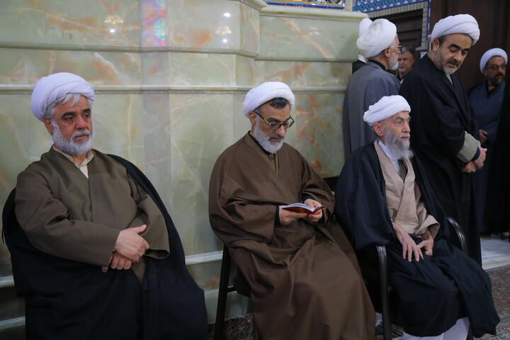 تصاویر / مراسم تشییع پیکر مرحوم آیت الله جناتی شاهرودی در قم