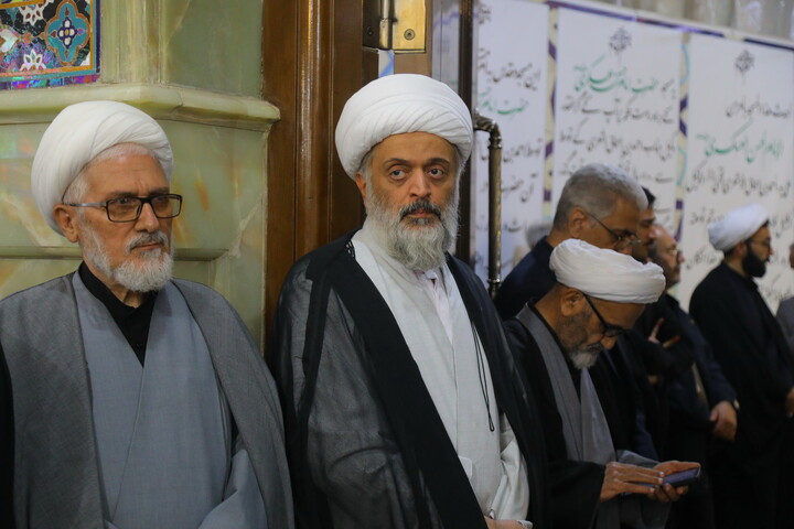 تصاویر / مراسم تشییع پیکر مرحوم آیت الله جناتی شاهرودی در قم