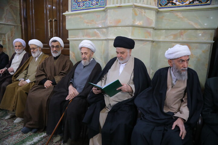 تصاویر / مراسم تشییع پیکر مرحوم آیت الله جناتی شاهرودی در قم