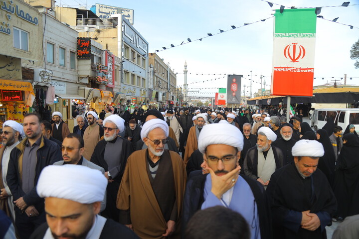 تصاویر / مراسم تشییع پیکر مرحوم آیت الله جناتی شاهرودی در قم