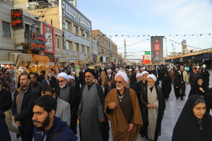تصاویر / مراسم تشییع پیکر مرحوم آیت الله جناتی شاهرودی در قم