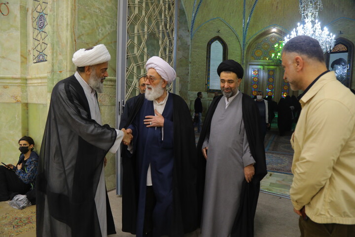 تصاویر / مراسم بزرگداشت مرحوم آیت الله جناتی شاهرودی در قم