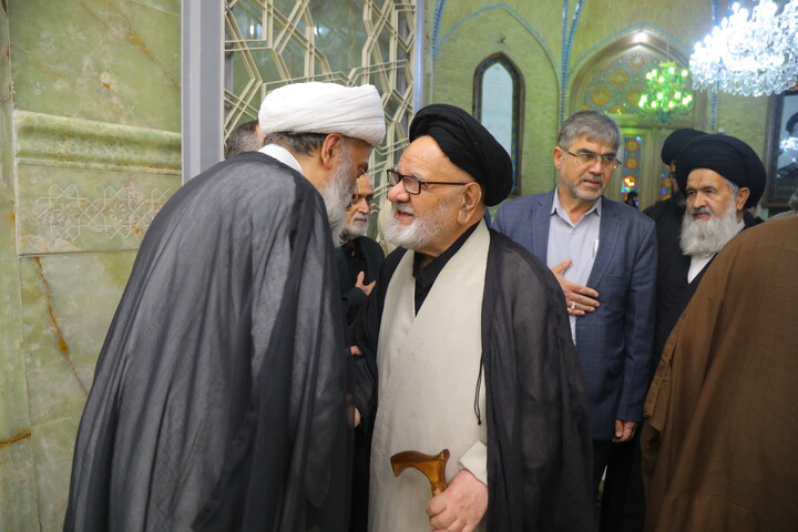 تصاویر / مراسم بزرگداشت مرحوم آیت الله جناتی شاهرودی در قم