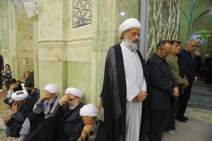 تصاویر / مراسم بزرگداشت مرحوم آیت الله جناتی شاهرودی در قم