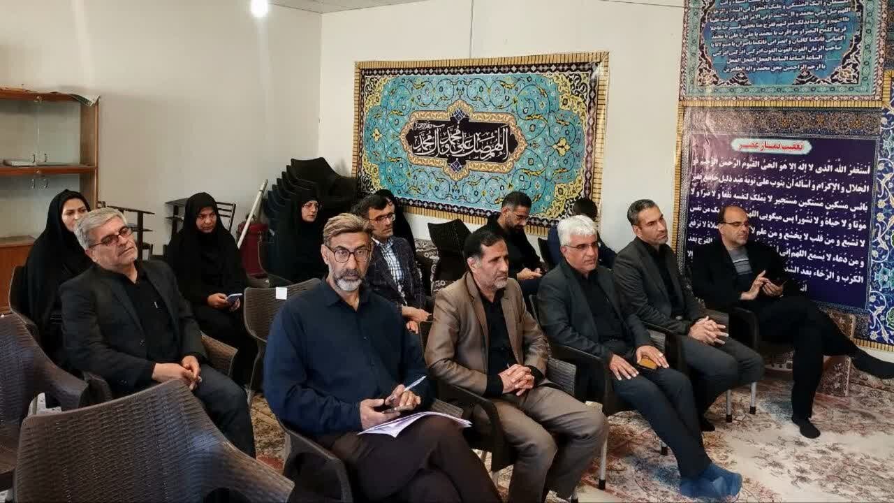 آیین تکریم و معارفه رئیس بنیاد شهید و امور ایثارگران آران و بیدگل برگزار شد