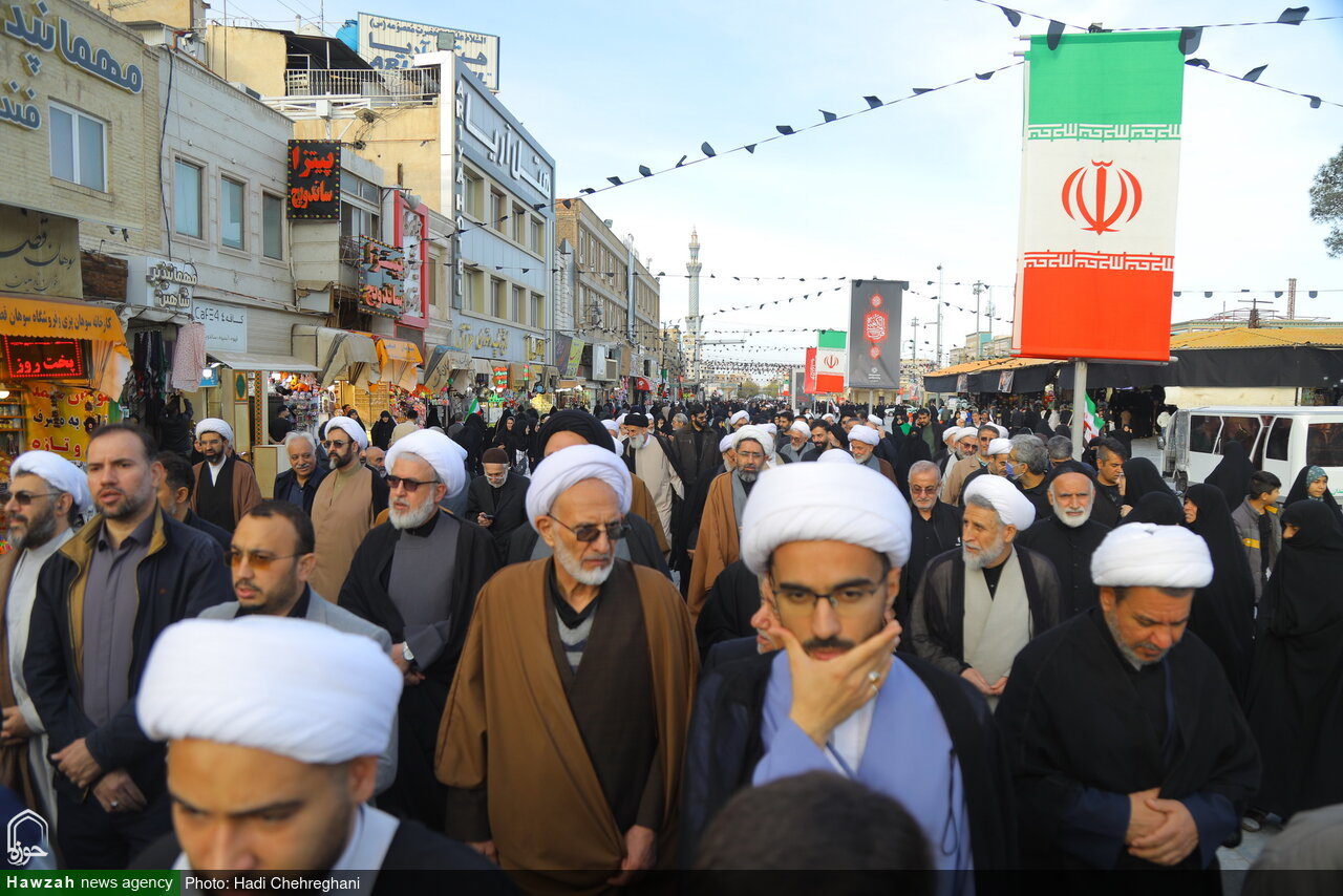 تصاویر / مراسم تشییع پیکر مرحوم آیت الله جناتی شاهرودی در قم