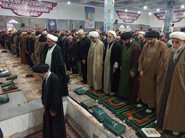 تصاویر/ نماز عبادی سیاسی جمعه کاشان