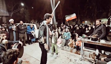 فیلم| پرده‌خوانی از شکست دشمن در تجمع شهرکرد