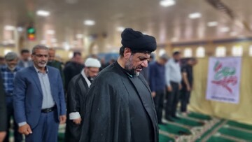 حوزه/ نماز عبادی سیاسی جمعه در گناوه