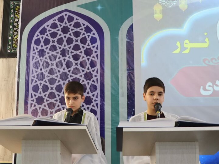 تصاویر/ مراسم جزء خوانی قرآن کریم در تکاب
