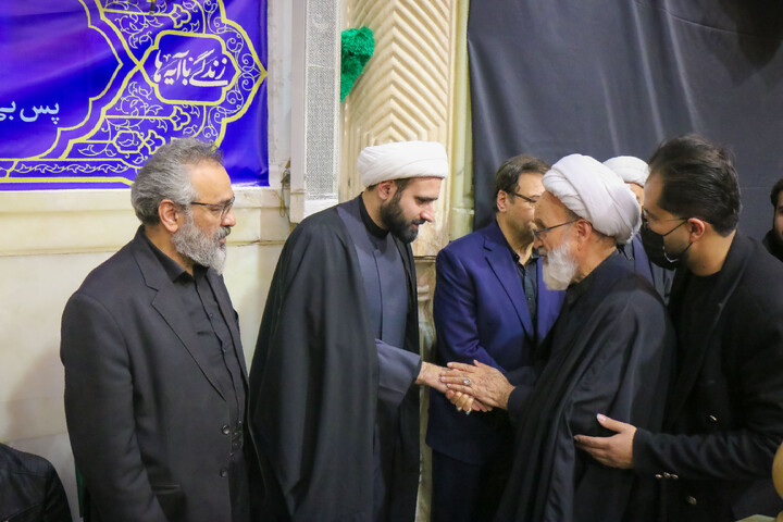 تصاویر/ مراسم بزرگداشت شهید دکتر علی لاریجانی در حرم حضرت معصومه سلام‌الله‌علیها