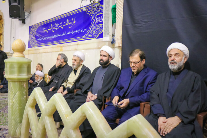 تصاویر/ مراسم بزرگداشت شهید دکتر علی لاریجانی در حرم حضرت معصومه سلام‌الله‌علیها