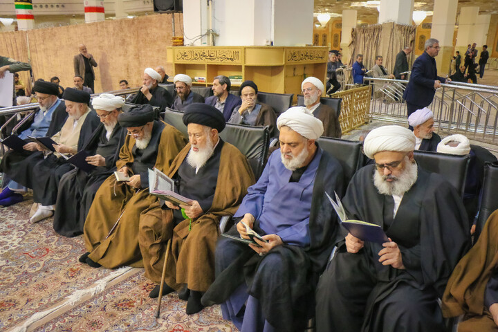 تصاویر/ مراسم بزرگداشت شهید دکتر علی لاریجانی در حرم حضرت معصومه سلام‌الله‌علیها