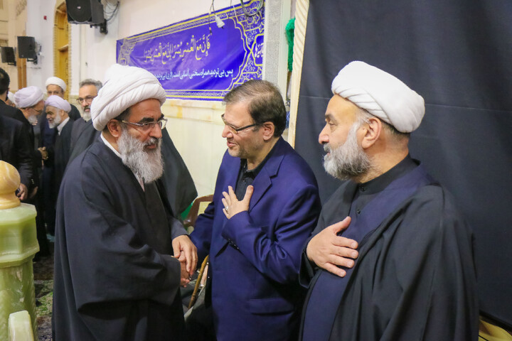 تصاویر/ مراسم بزرگداشت شهید دکتر علی لاریجانی در حرم حضرت معصومه سلام‌الله‌علیها