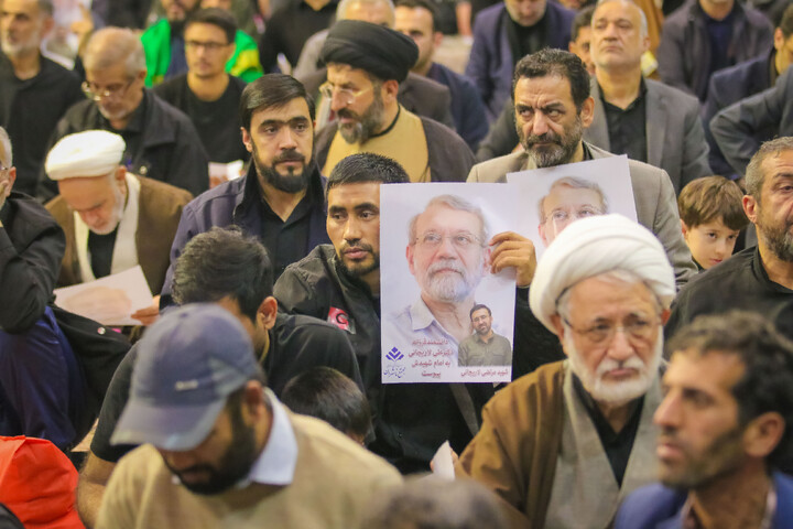 تصاویر/ مراسم بزرگداشت شهید دکتر علی لاریجانی در حرم حضرت معصومه سلام‌الله‌علیها