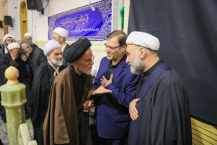 تصاویر/ مراسم بزرگداشت شهید دکتر علی لاریجانی در حرم حضرت معصومه سلام‌الله‌علیها