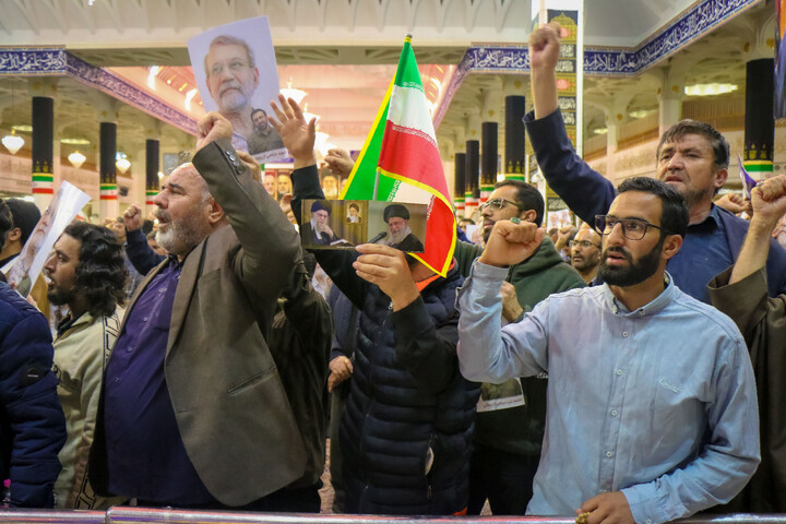 تصاویر/ مراسم بزرگداشت شهید دکتر علی لاریجانی در حرم حضرت معصومه سلام‌الله‌علیها