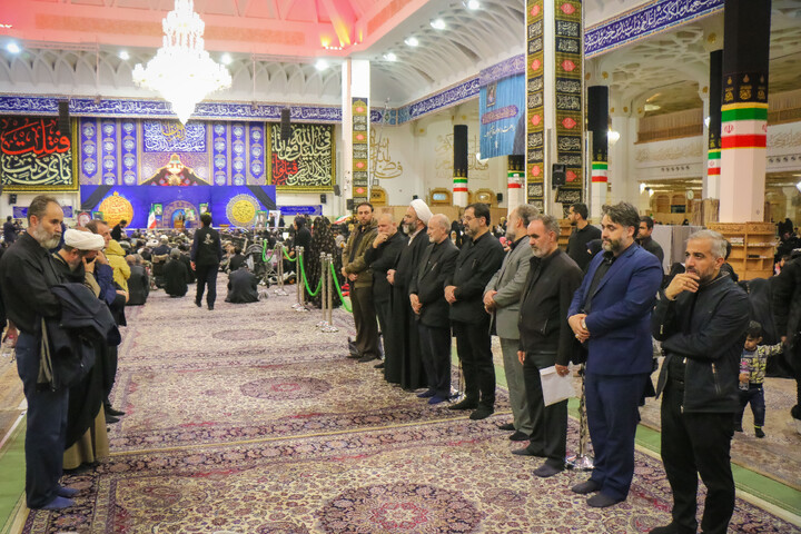 تصاویر/ مراسم بزرگداشت شهید دکتر علی لاریجانی در حرم حضرت معصومه سلام‌الله‌علیها