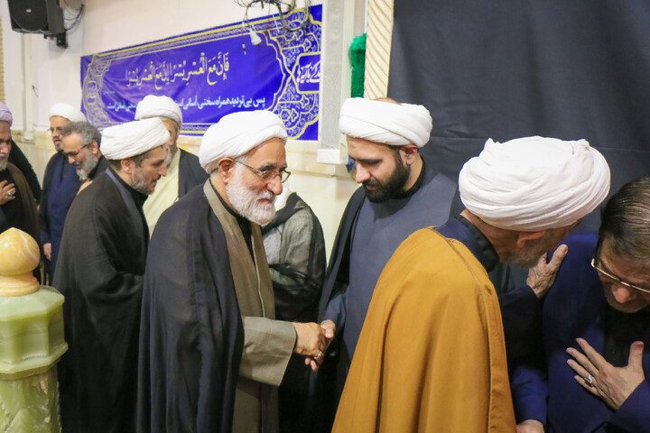 تصاویر/ مراسم بزرگداشت شهید دکتر علی لاریجانی در حرم حضرت معصومه سلام‌الله‌علیها