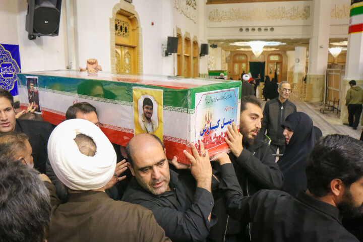 تصاویر/ مراسم بزرگداشت شهید دکتر علی لاریجانی در حرم حضرت معصومه سلام‌الله‌علیها